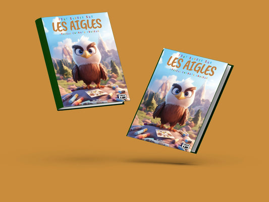 Couverture du livre pour enfants Tout savoir sur les aigles (6-12 ans)