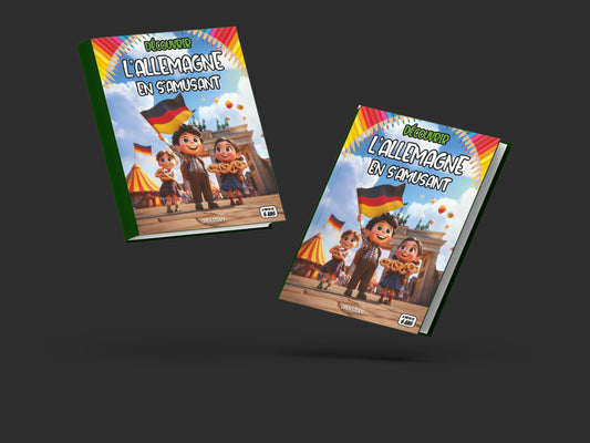 Couverture du livre pour enfants Découvrir l'Allemagne en s'amusant (6-12 ans)
