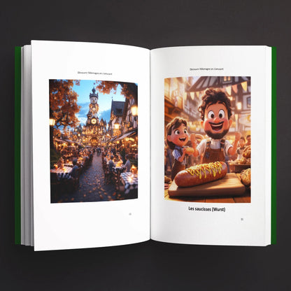 Illustrations du livre pour enfants Découvrir l'Allemagne en s'amusant (6-12 ans)