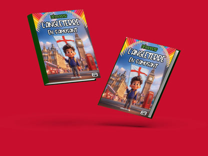 Couverture du livre pour enfants Découvrir l'Angleterre en s'amusant (6-12 ans)