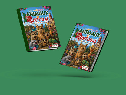 Couverture du livre pour enfants Tout savoir sur les animaux du Portugal (6-12 ans)