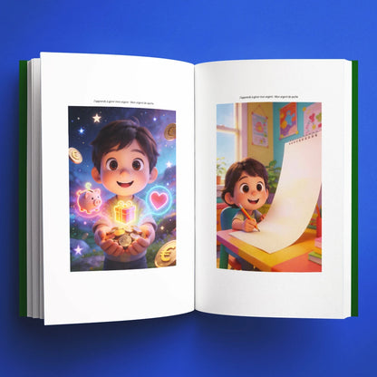 Illustrations du livre pour enfants J'apprends à gérer mon argent : Mon argent de poche (6-12 ans)