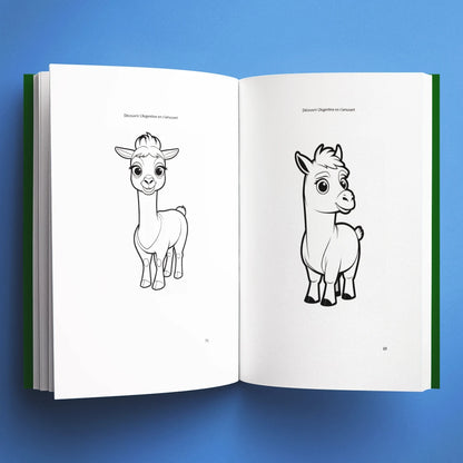 Coloriages du livre pour enfants Découvrir l'Argentine en s'amusant (6-12 ans)