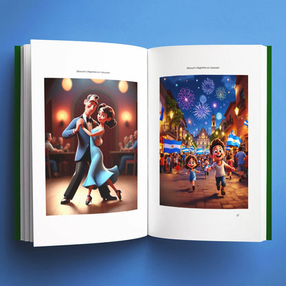 Illustrations du livre pour enfants Découvrir l'Argentine en s'amusant (6-12 ans)