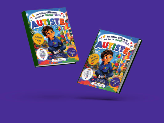 Couverture du livre pour enfants Autiste : les petites différences qui font les grandes forces (6-12 ans)