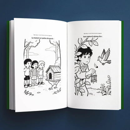 Coloriages du livre pour enfants Baba Yaga : la vraie histoire derrière la légende (6-12 ans)