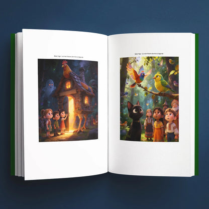 Illustrations du livre pour enfants Baba Yaga : la vraie histoire derrière la légende (6-12 ans)
