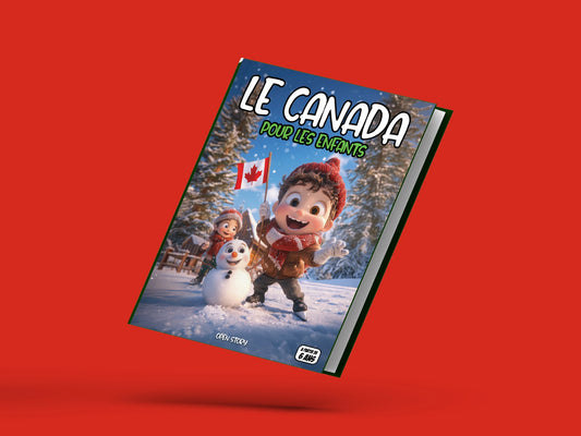 Couverture du livre pour enfants Le Canada pour les enfants (6-12 ans)