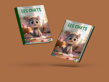 Couverture du livre pour enfants Tout savoir sur les chats (6-12 ans)