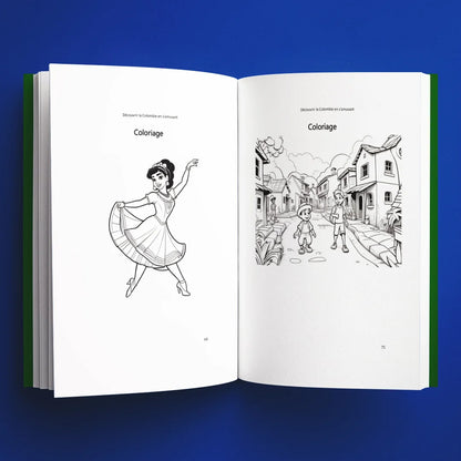 Coloriages du livre pour enfants Découvrir la Colombie en s'amusant (6-12 ans)
