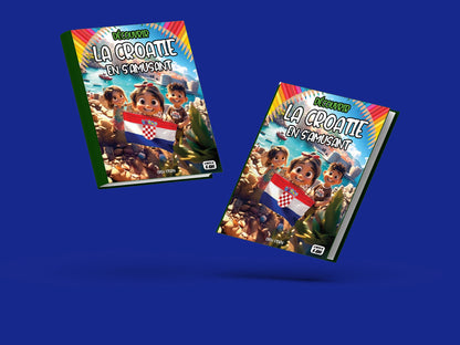 Couverture du livre pour enfants Découvrir la Croatie en s'amusant (6-12 ans)