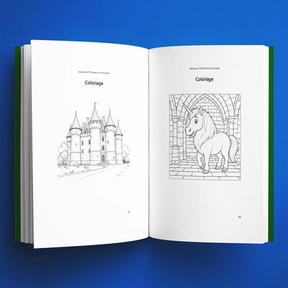 Coloriages du livre pour enfants Découvrir l'Écosse en s'amusant (6-12 ans)