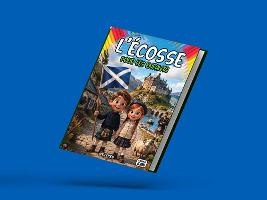 Couverture du livre pour enfants L'Écosse pour les enfants (6-12 ans)