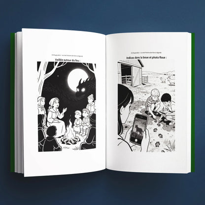 Coloriages du livre pour enfants El Chupacabra : la vraie histoire derrière la légende (6-12 ans)
