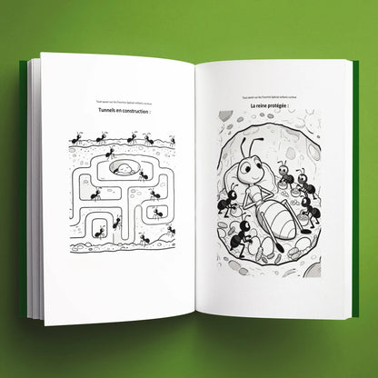 Coloriages du livre pour enfants Tout savoir sur les fourmis (6-12 ans)