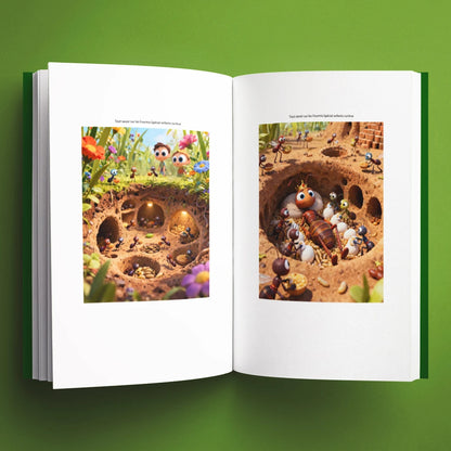 Illustrations du livre pour enfants Tout savoir sur les fourmis (6-12 ans)