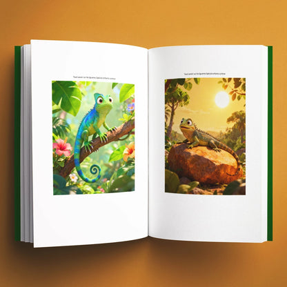 Illustrations du livre pour enfants Tout savoir sur les iguanes (6-12 ans)