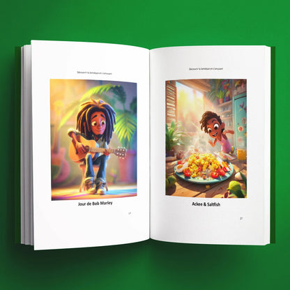Illustrations du livre pour enfants Découvrir la Jamaïque en s'amusant (6-12 ans)