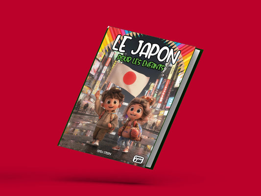 Couverture du livre pour enfants Le Japon pour les enfants (6-12 ans)