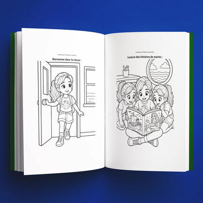Coloriages du livre pour enfants Je découvre l'école au Cap-Vert (6-12 ans)