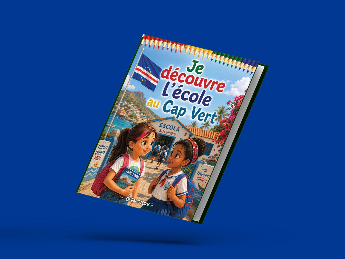 Couverture du livre pour enfants Je découvre l'école au Cap-Vert (6-12 ans)