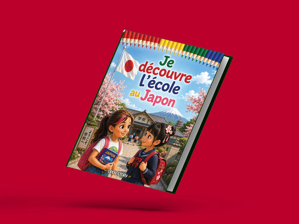 Couverture du livre pour enfants Je découvre l'école au Japon (6-12 ans)