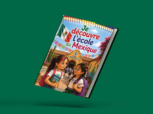 Couverture du livre pour enfants Je découvre l'école au Mexique (6-12 ans)