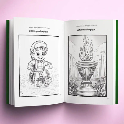 Coloriages du livre pour enfants Découvrir les Jeux Olympiques en s'amusant (6-12 ans)