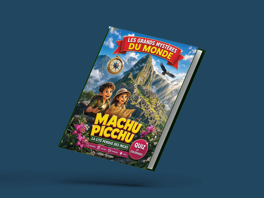 Couverture du livre pour enfants Le Machu Picchu : la vraie histoire derrière le mystère (6-12 ans)