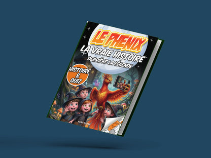 Couverture du livre pour enfants Le phénix : la vraie histoire derrière la légende (6-12 ans)