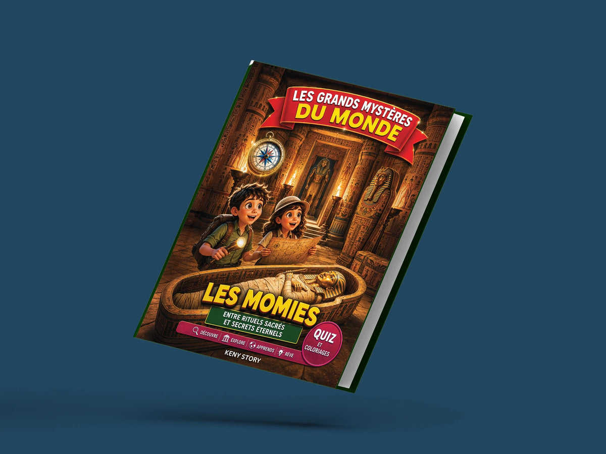 Couverture du livre pour enfants Les momies : la vraie histoire derrière le mystère (6-12 ans)