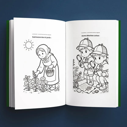 Coloriages du livre pour enfants Les sorcières : la vraie histoire derrière la légende (6-12 ans)