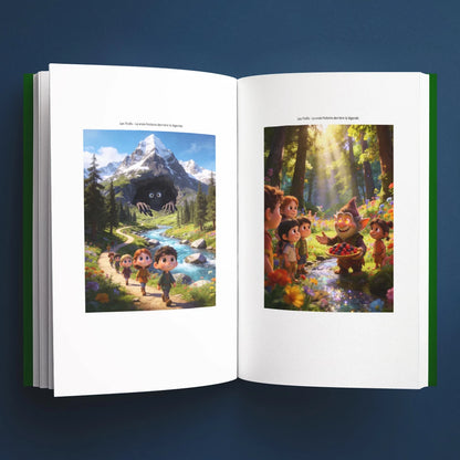 Illustrations du livre pour enfants Les trolls : la vraie histoire derrière la légende (6-12 ans)