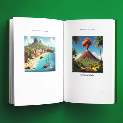 Illustrations du livre pour enfants Découvrir la Martinique en s'amusant (6-12 ans)