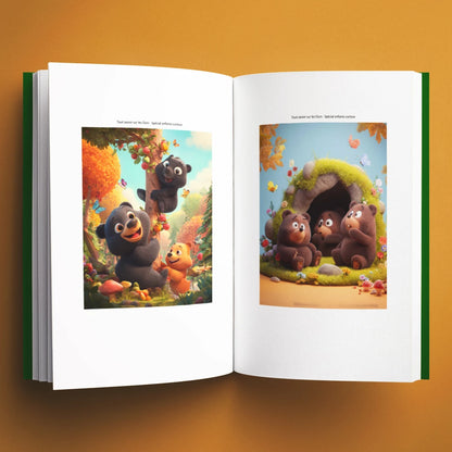 Illustrations du livre pour enfants Tout savoir sur les ours (6-12 ans)