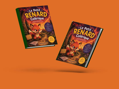 Couverture du livre pour enfants Le petit renard colérique (3-8 ans)