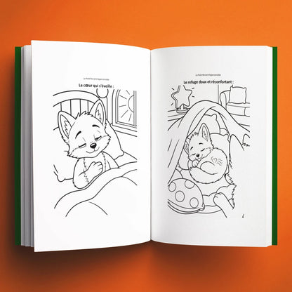 Coloriages du livre pour enfants Le petit renard hypersensible (3-8 ans)