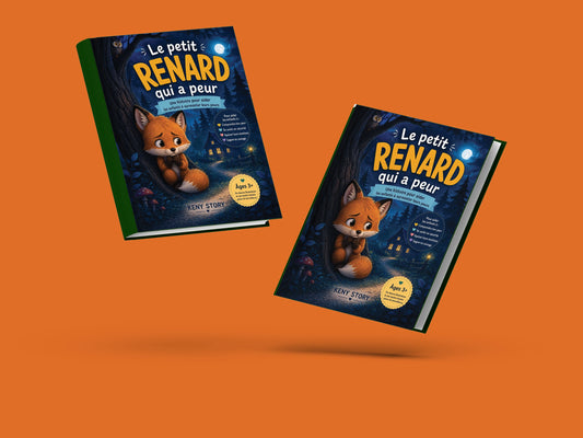 Couverture du livre pour enfants Le petit renard qui a peur (3-8 ans)