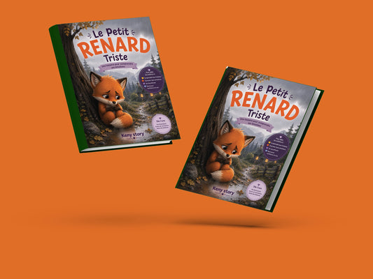 Couverture du livre pour enfants Le petit renard triste (3-8 ans)