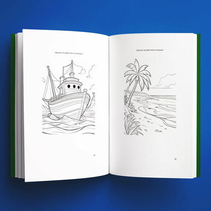 Coloriages du livre pour enfants Découvrir les Pieds-noirs en s'amusant (6-12 ans)