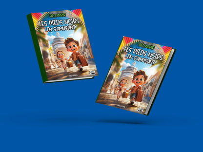 Couverture du livre pour enfants Découvrir les Pieds-noirs en s'amusant (6-12 ans)