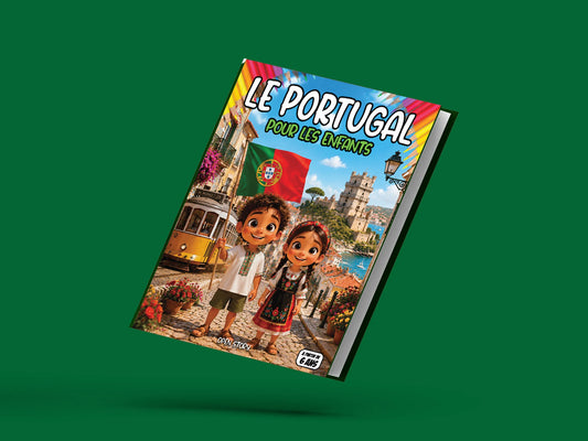 Couverture du livre pour enfants Le Portugal pour les enfants (6-12 ans)