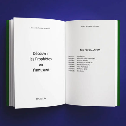 Aperçu du livre pour enfants Découvrir les Prophètes en s'amusant (6-12 ans)