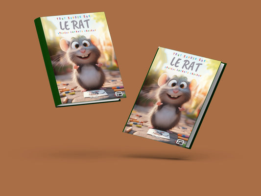 Couverture du livre pour enfants Tout savoir sur les rats (6-12 ans)