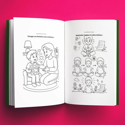 Coloriages du livre pour enfants Je suis prêt pour la rentrée ! (6-12 ans)