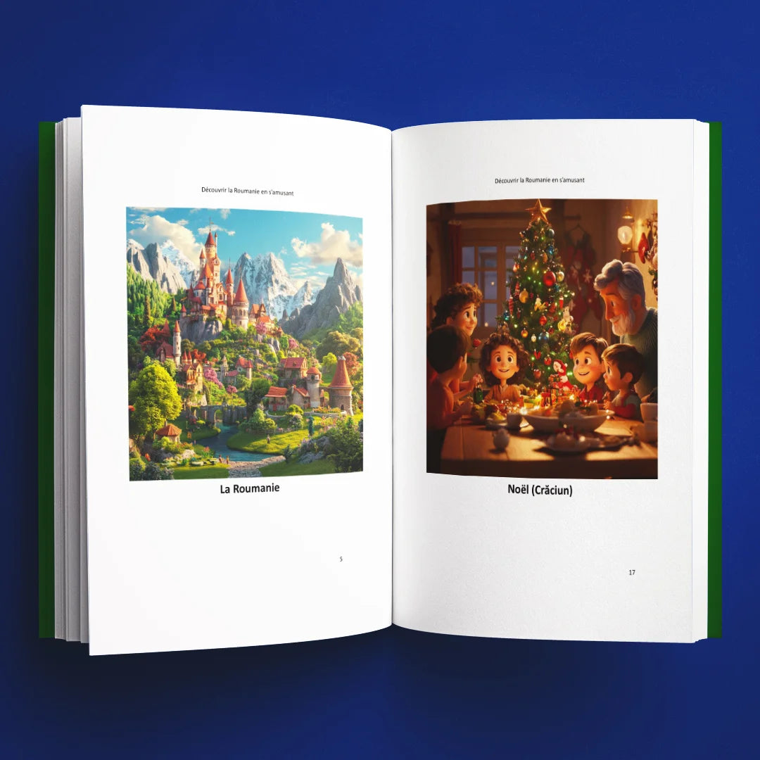 Illustrations du livre pour enfants Découvrir la Roumanie en s'amusant (6-12 ans)