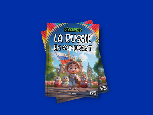 Coloriages du livre pour enfants Découvrir la Russie en s'amusant (6-12 ans)