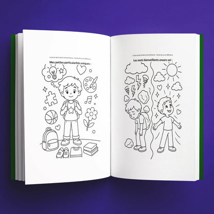 Coloriages du livre pour enfants Le secret des enfants extraordinaires (6-12 ans)