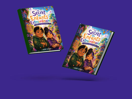 Couverture du livre pour enfants Le secret des enfants extraordinaires (6-12 ans)