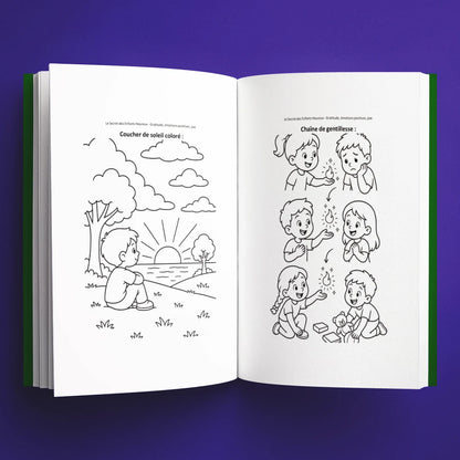 Coloriages du livre pour enfants Le secret des enfants heureux (6-12 ans)